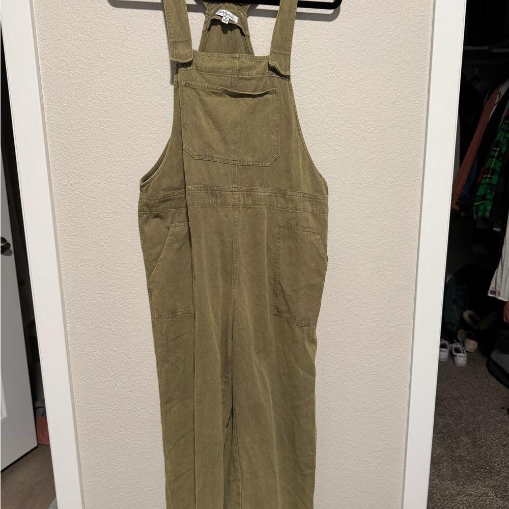 Olive Green Women's Jumpsuit